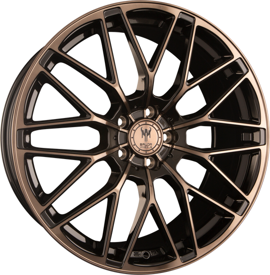 Baldr BW 0.01 Black Brushed Tinted Alufelge 10x20 Zoll ET35 LK 5x112 ML73.1 – Bild 2
