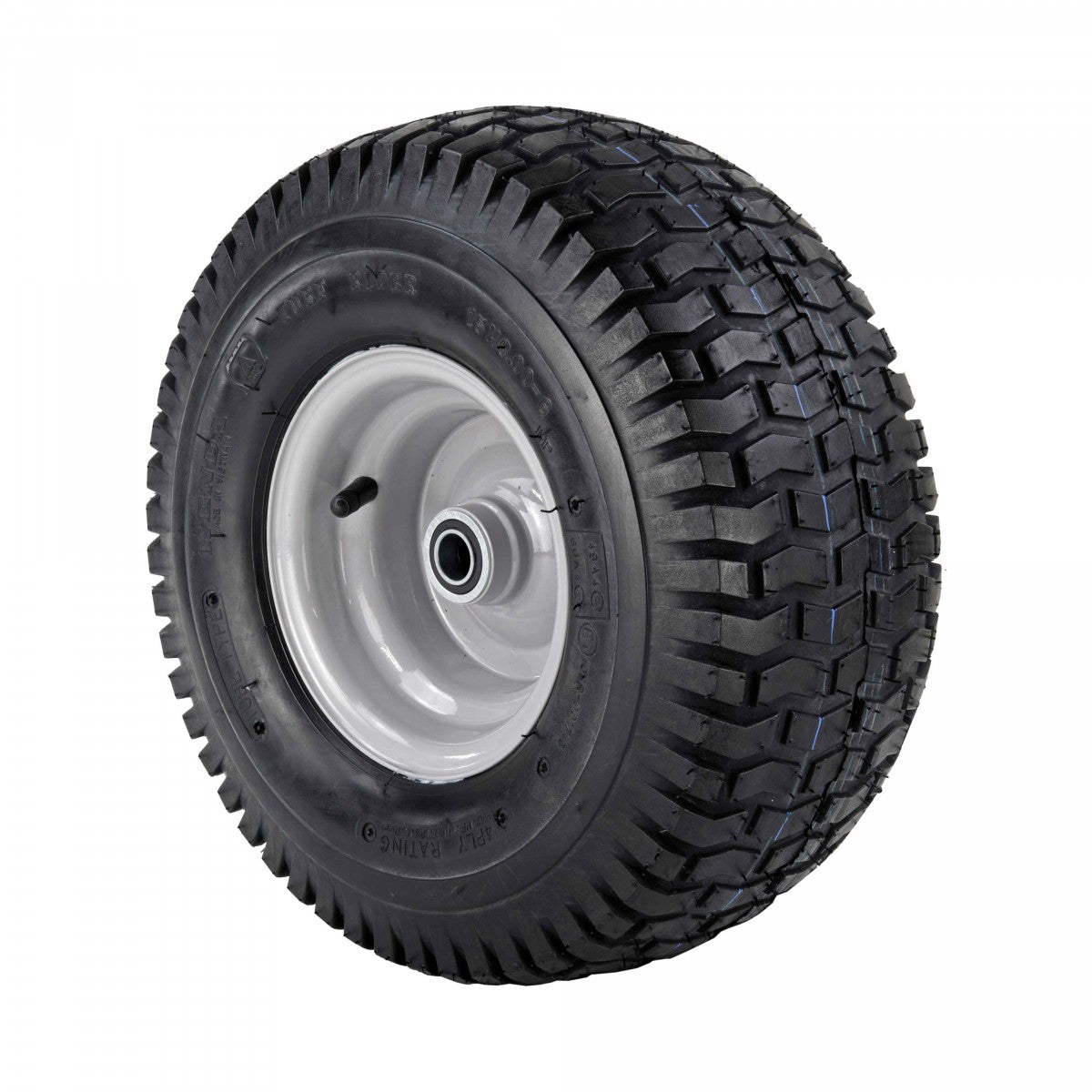 Kenda Komplettrad 15x6.00-6, 4PR K358 auf Stahlfelge 4.50Ax6 Ø:19 mm NL: 75 Kugellager Silber
