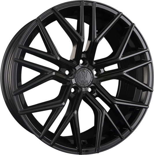 Baldr BW 0.02 Highgloss Black Alufelge 8.5x19 Zoll ET43 LK 5x112 ML73.1 – Bild 2