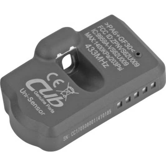 CUB Truck-System SET EVO - Sensor + Befestigungsgurt (per 10 Stück) 17.5'' 433 MHz Universalprotokoll – Bild 2