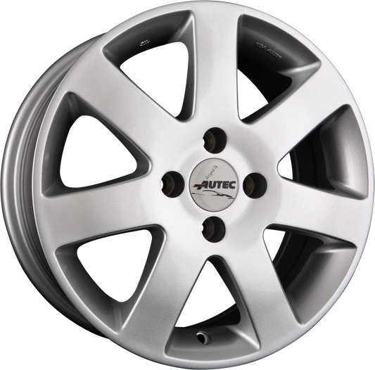 Autec Arctic Brillantsilber Alufelge 6.5x15 Zoll ET42 LK 4x108 ML63.4 – Bild 2