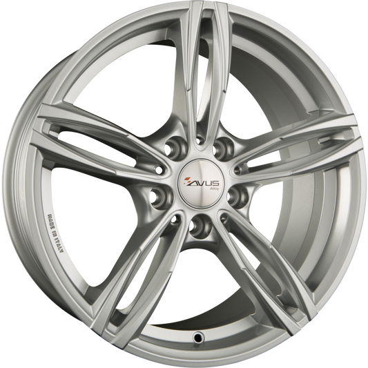 Avus Racing AC-MB3 Hyper Silver Alufelge 7.5x17 Zoll ET32 LK 5x120 ML72.6 – Bild 2