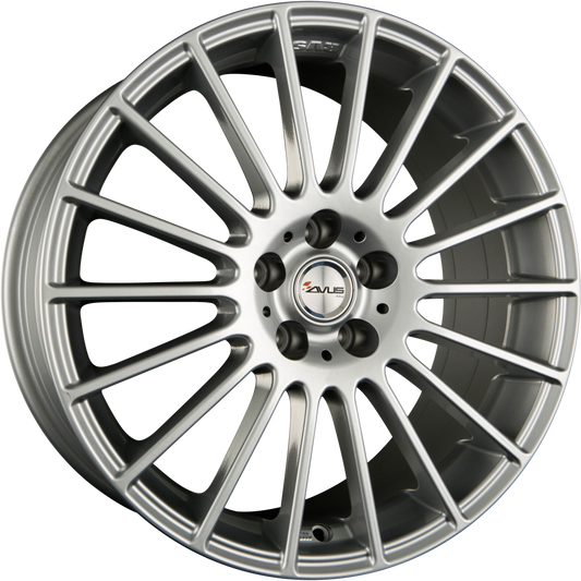 Avus Racing AC-M03 Hyper Silver Alufelge 6.5x16 Zoll ET48 LK 5x112 ML66.6 – Bild 2