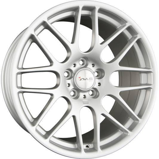 Avus Racing AC-MB4 Hyper Silver Alufelge 8x18 Zoll ET57 LK 5x112 ML66.6 – Bild 2