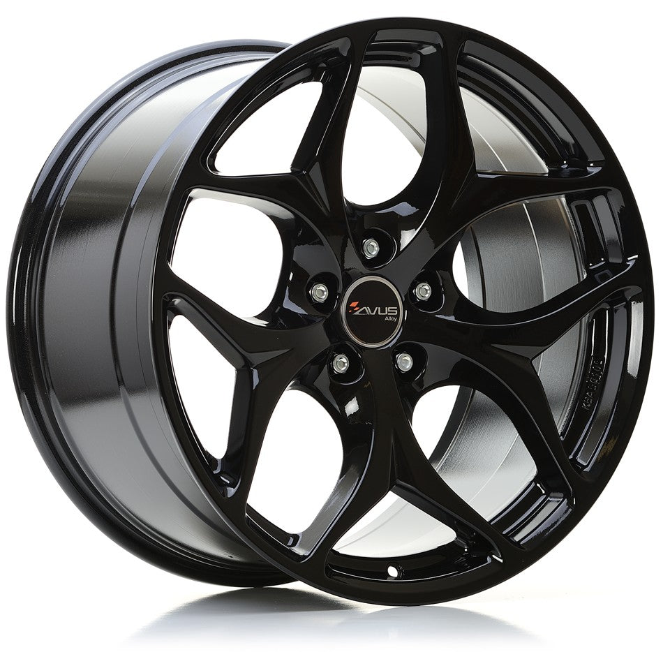 Avus Racing AC-MB2 black Alufelge 9x20 Zoll ET40 LK 5x108 ML73.1