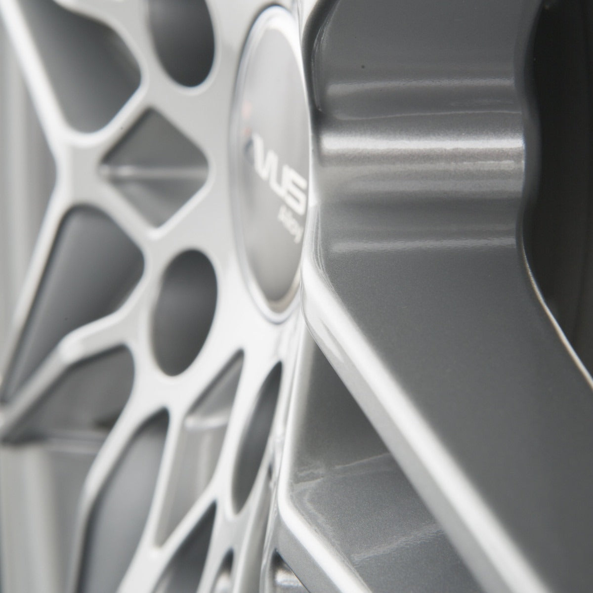 Avus Racing AC-MB5 Hyper Silver Alufelge 8.5x19 Zoll ET30 LK 5x112 ML66.6 – Bild 5