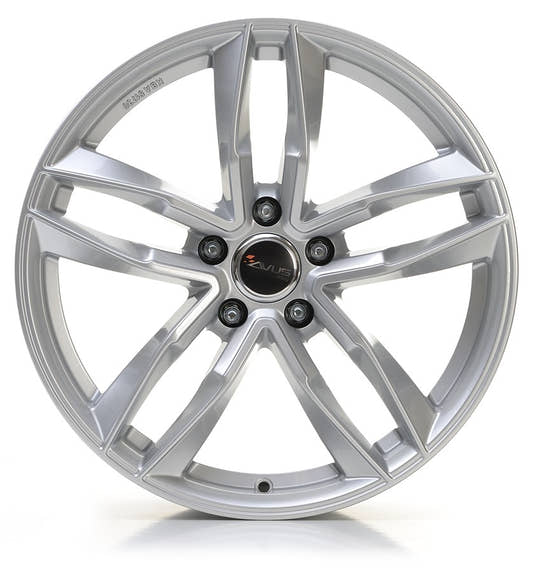 Avus Racing AF16 hyper silver Alufelge 7.5x17 Zoll ET51 LK 5x112 ML57.1 – Bild 2