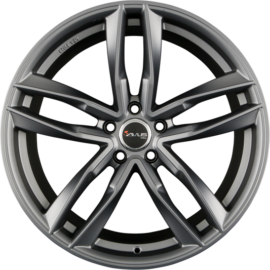 Avus Racing AF16 matt anthracite Alufelge 8.5x19 Zoll ET25 LK 5x112 ML66.6 – Bild 2