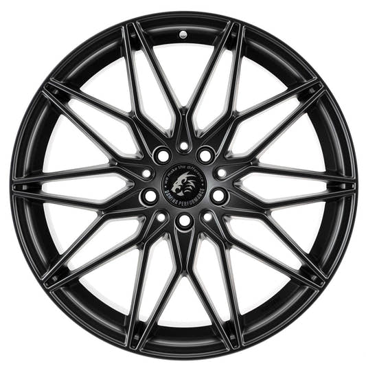 Damina Performance DM02 Black Alufelge 8.5x19 Zoll ET30 LK 5x112 ML66.6 – Bild 2