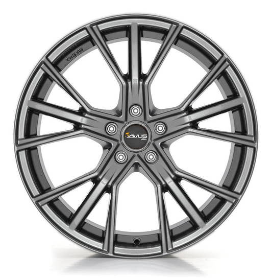 Avus Racing AF18 anthracite Alufelge 8.5x19 Zoll ET48 LK 5x112 ML57.1 – Bild 2