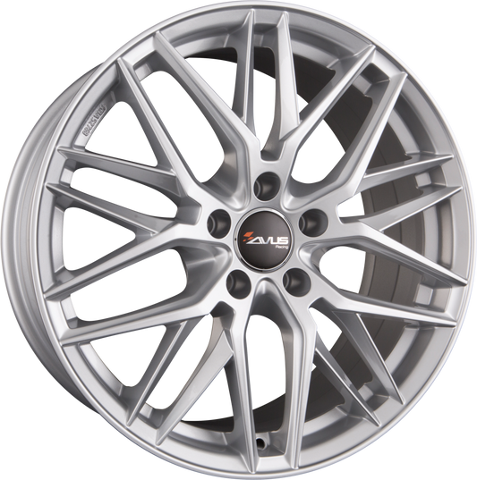 Avus Racing AF19 Hyper Silver Alufelge 8.5x19 Zoll ET45 LK 5x112 ML66.6 – Bild 2