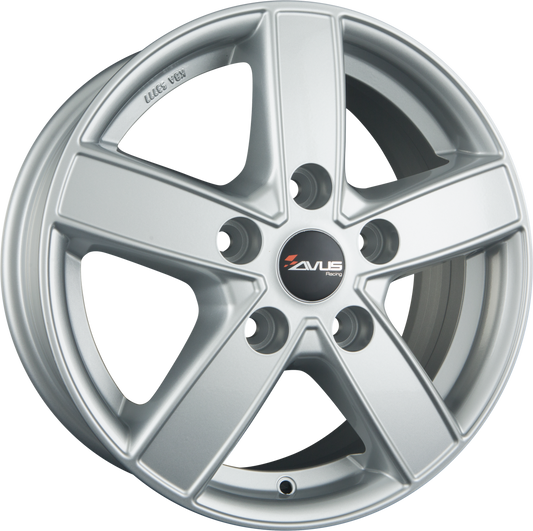 Avus Racing AC-V51 Hyper Silver Alufelge 7x17 Zoll ET62 LK 5x130 ML89.1 – Bild 2