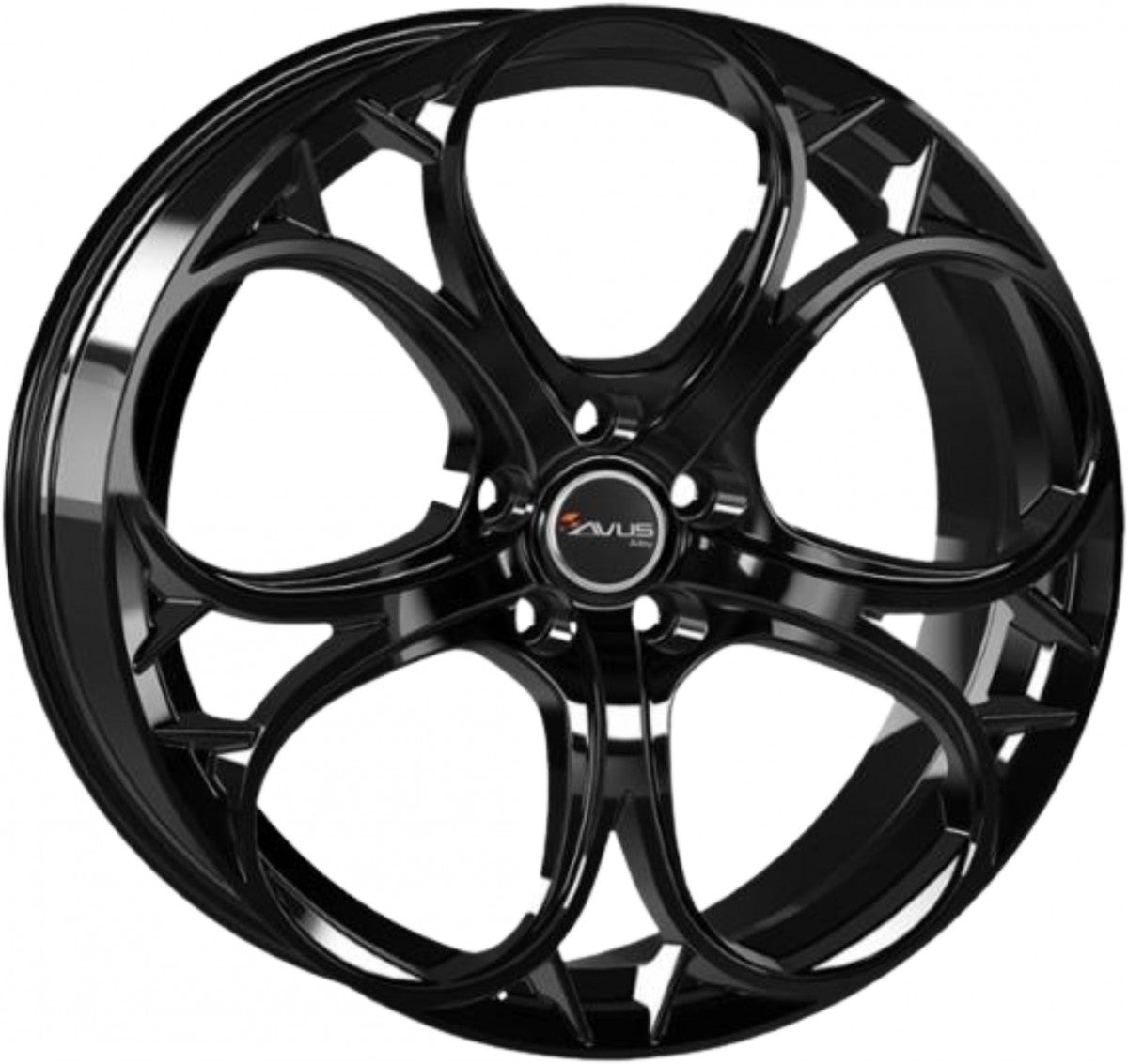 Avus Racing AC-520 black Alufelge 9x19 Zoll ET44.5 LK 5x110 ML65.1