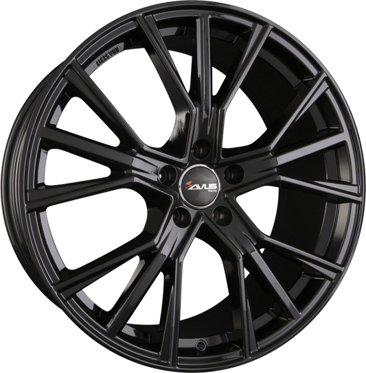 Avus Racing AF18 Black Alufelge 9x20 Zoll ET40 LK 5x120 ML65.1 – Bild 2