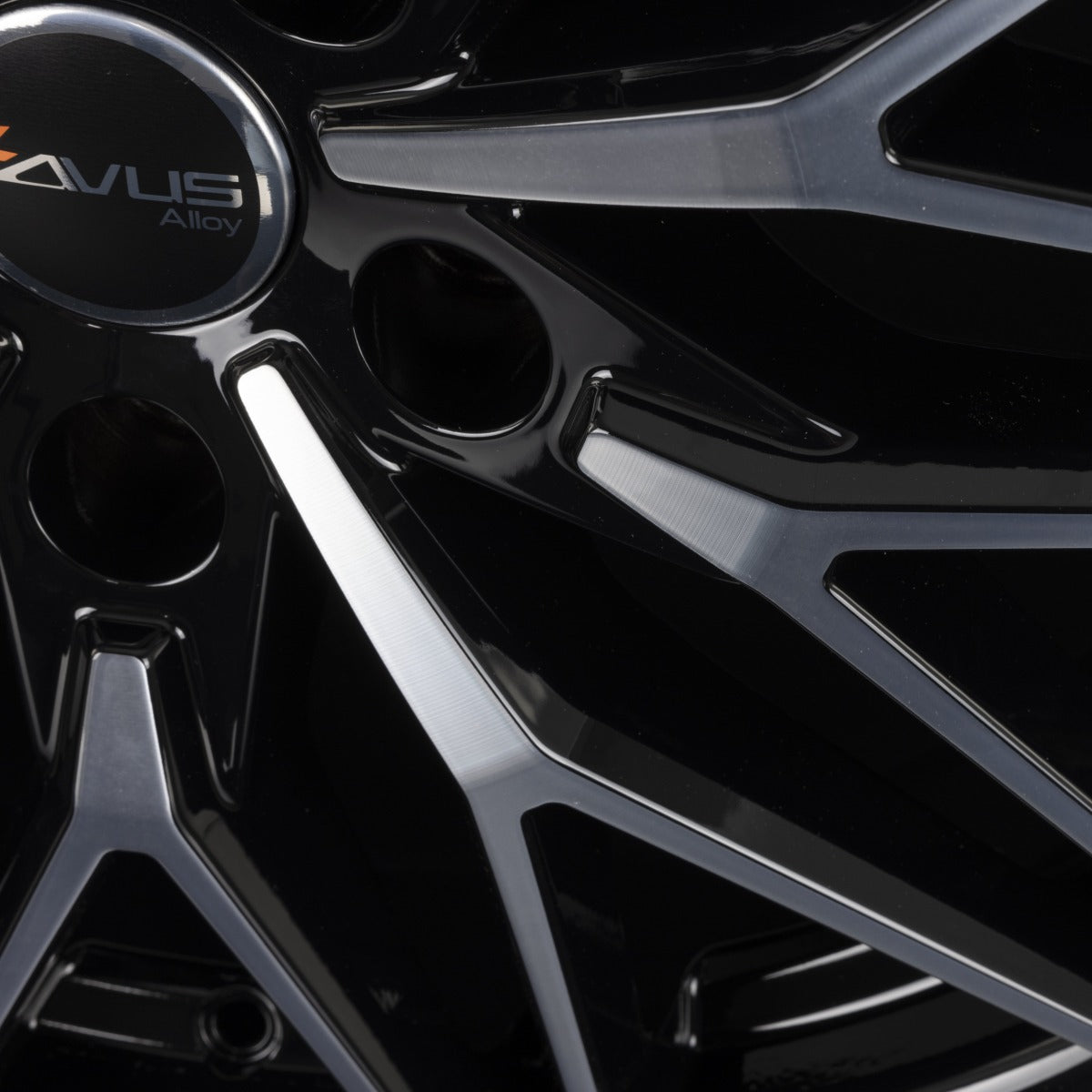 Avus Racing AC-MB6 Black Polished Alufelge 10x20 Zoll ET18 LK 5x112 ML66.6 – Bild 5