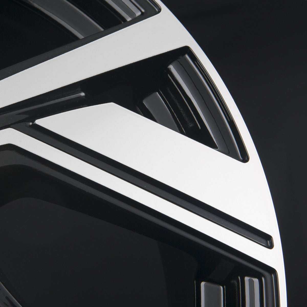 Avus Racing AC-521 Black Polished Alufelge 7.5x18 Zoll ET49.5 LK 5x108 ML63.4 – Bild 5