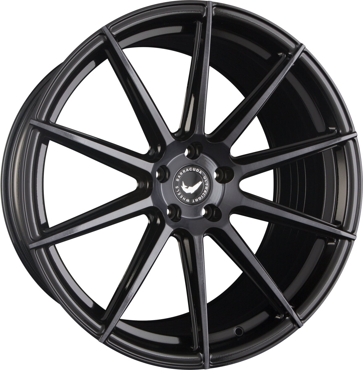 Barracuda Project 2.0 higloss-black brushed surface Alufelge 9.5x22 Zoll ET40 LK 5x114.3 ML73.1 – Bild 8
