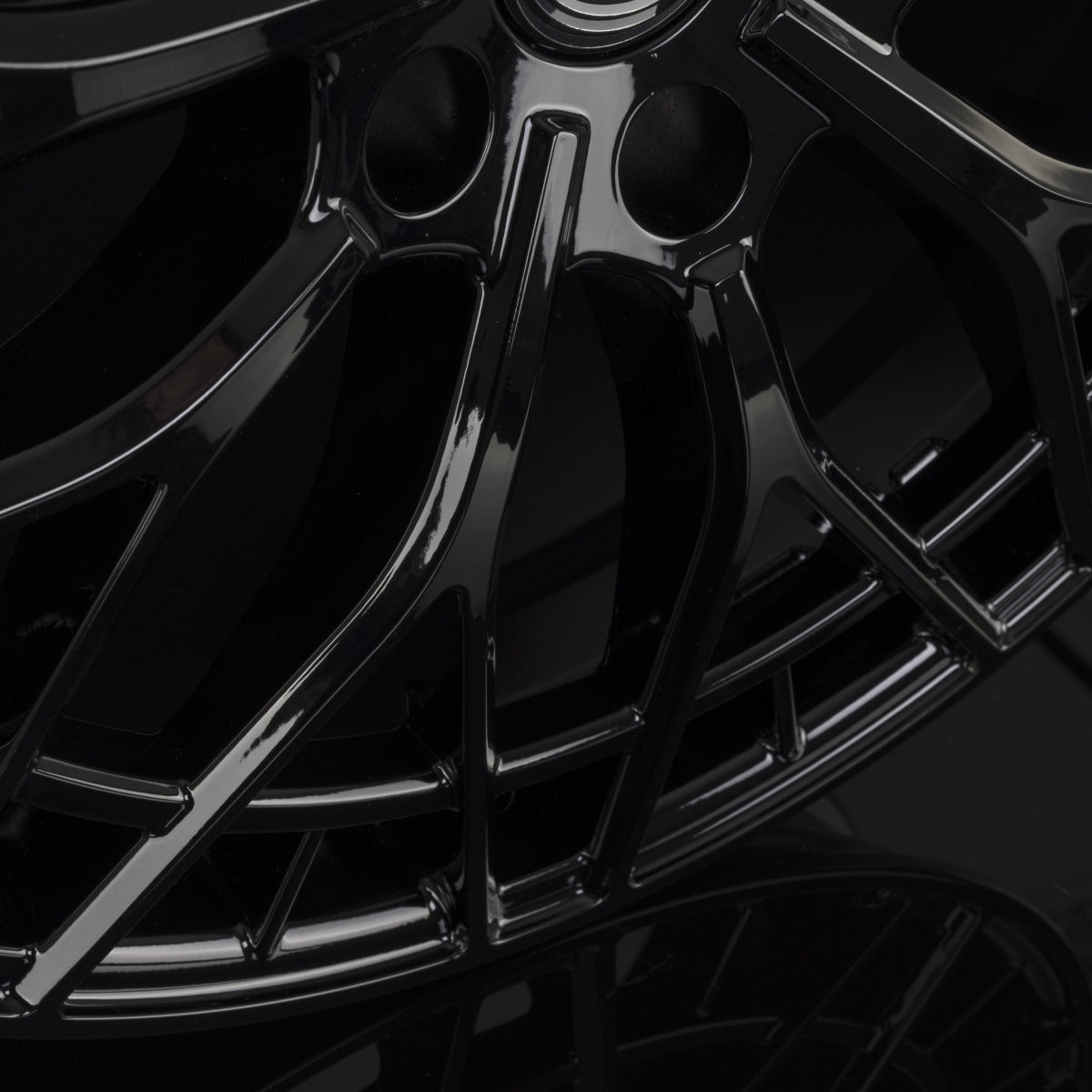 1000 Miglia Aero Power gloss black Alufelge 8x19 Zoll ET45 LK 5x112 ML66.5 – Bild 7
