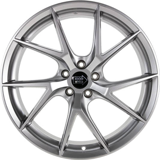 1000 Miglia MM1012 silver 8.5x19 ET45 - LK5/112 ML66.5