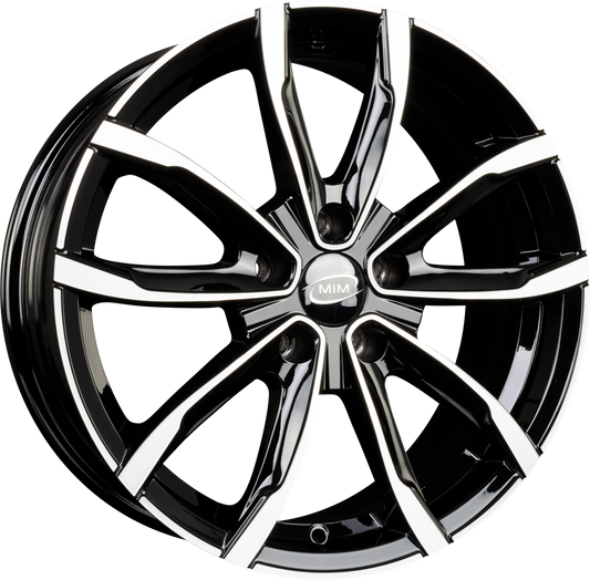 MIM EVO001 Black Mirror Alufelge 6.5x16 Zoll ET35 LK 5x105 ML56.6 – Bild 2