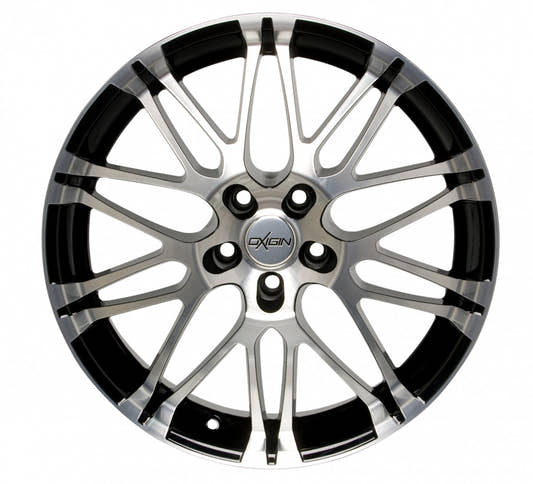 Oxigin 14 Oxrock black full polish Alufelge 8.5x19 Zoll ET45 LK 5x115 ML70.3 – Bild 2