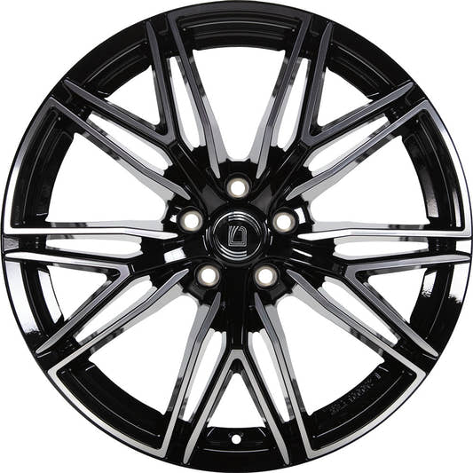 Arcasting Predator neros machined 8x19 ET40 - LK5/108 ML67.1