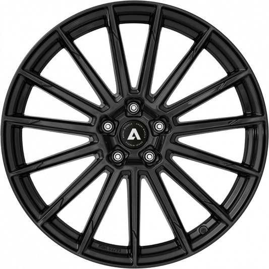 Akoni AK02 black Alufelge 9x19 Zoll ET35 LK 5x112 ML70.1 – Bild 2