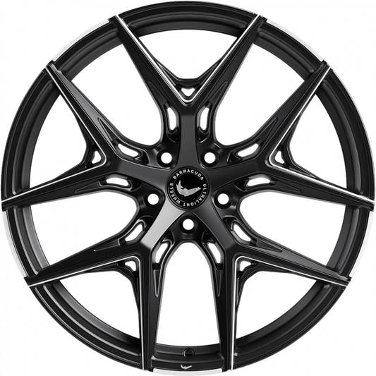 Barracuda Razzer mattblack PureSports gefräst Alufelge 8.5x20 Zoll ET40 LK 5x108 ML73.1 – Bild 2