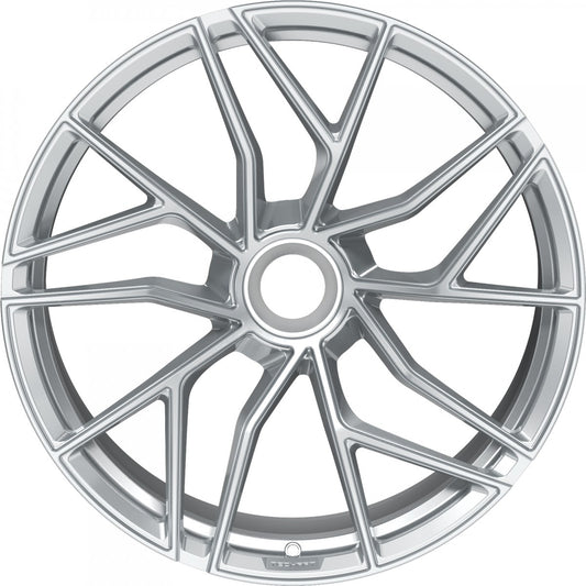 Proline Techart Formula VII Race arctic silver Alufelge 9.5x20 Zoll ET42 LK 1x1 ML84 – Bild 2