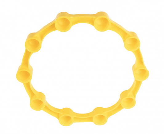 checkpoint Radmuttersicherung SAFEWHEEL GELB 32-33 mm, 10 Bolzen, LKD 335 – Bild 2