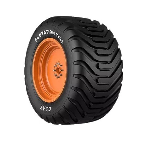 Ceat Komplettrad 600/50-22.5 161B FLOTATION T422 auf Stahlfelge 20.00 x 22.5 8/275/221 ET-50 B2 Silber