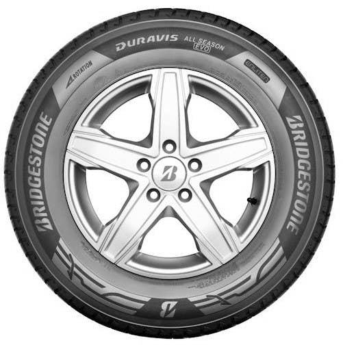 Bridgestone Duravis All Season EVO 3PMSF 205/65R16C 107/105T Ganzjahr – Bild 2