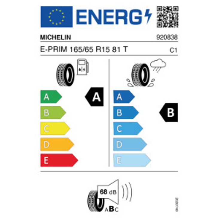Michelin e.Primacy 165/65 R15 81T Sommer – Bild 2