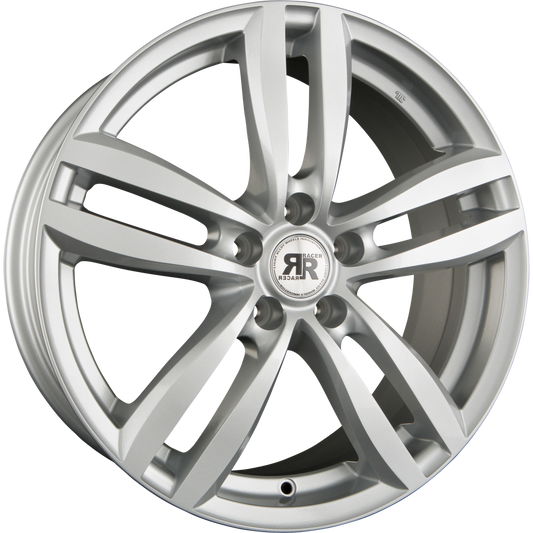 Racer Target Silver Alufelge 6.5x16 Zoll ET47 LK 5x114.3 ML66.1 – Bild 2