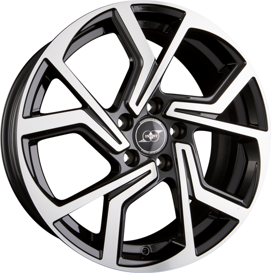 Infiny Essen Bright Black Machined Face Alufelge 8x19 Zoll ET50 LK 5x112 ML57.1 – Bild 2