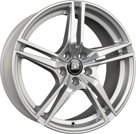 Infiny Goteborg Argent - Silver Alufelge 8.5x19 Zoll ET40 LK 5x108 ML67.1 – Bild 2