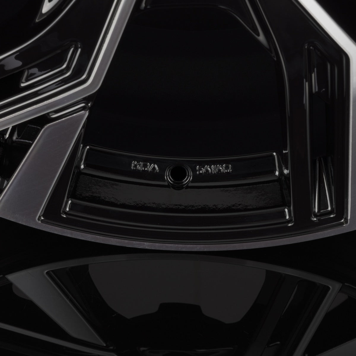 Infiny Stadt Individual Noir Brillant Face Polie - Bright Black Machined Alufelge 7.5x17 Zoll ET36 LK 5x112 ML66.6 – Bild 5