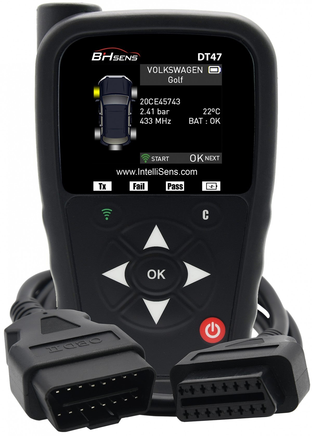 BH SENS / HUF DT47 BLE - inkl. 3 Jahre Softwarelizenz