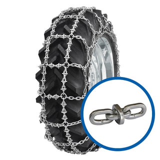 Ottinger Schneekette Doppelspur 22,5–24 Zoll für Agrarfahrzeuge (281635)