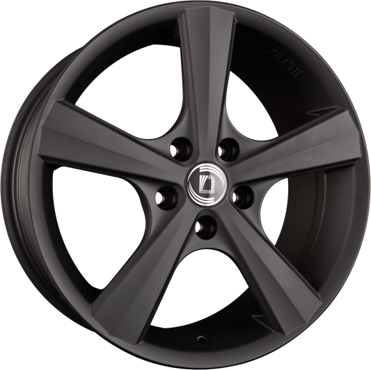 Diewe Bellina NERO - Schwarz Matt Alufelge 7x17 Zoll ET44 LK 5x114.3 ML67.1 – Bild 2