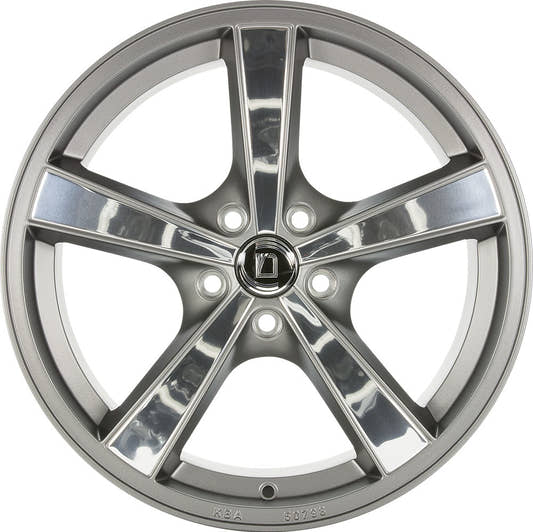 Diewe Trina platininox Alufelge 7x17 Zoll ET38 LK 5x110 ML65.1 – Bild 2