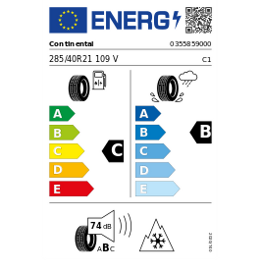 Continental WinterContact TS 870 P FR XL M+S 3PMSF 285/40 R21 109V Winter – Bild 2