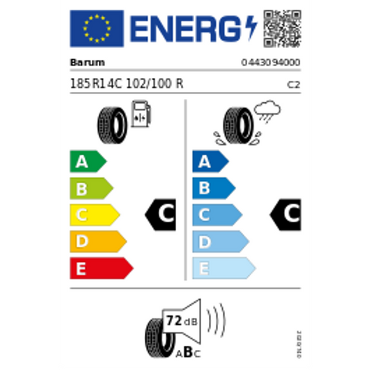 Barum Vanis 3 185R14C 102/100R Sommer – Bild 2