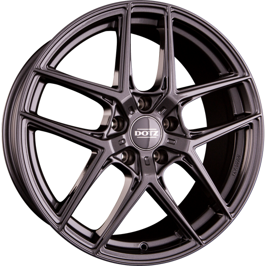 Dotz Lagunaseca GREY - Gunmetal Glänzend Alufelge 10x20 Zoll ET28 LK 5x112 ML70.1 – Bild 2
