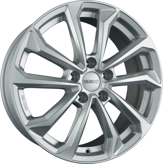 Dezent KS SILVER - Silber Alufelge 6.5x16 Zoll ET44 LK 5x114.3 ML67.1 – Bild 2