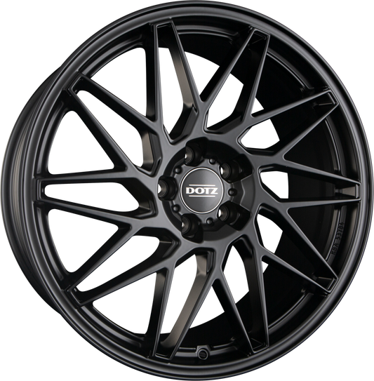 Dotz Tanaka BLACK - Black Matt Alufelge 9x20 Zoll ET40 LK 5x108 ML70.1 – Bild 2