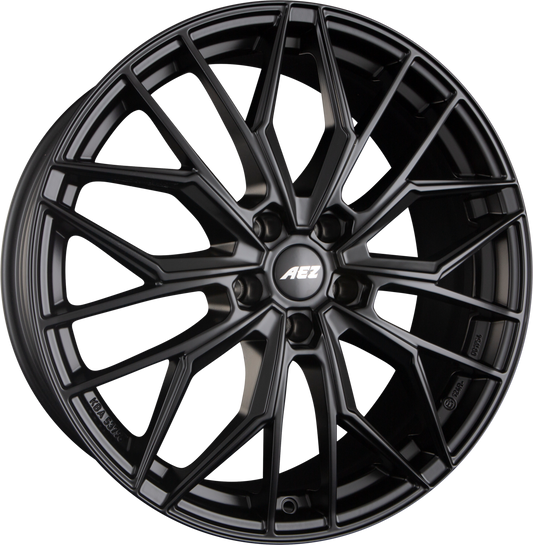AEZ Porto BLACK - Black Matt Alufelge 8.5x21 Zoll ET42 LK 5x108 ML63.4 – Bild 2