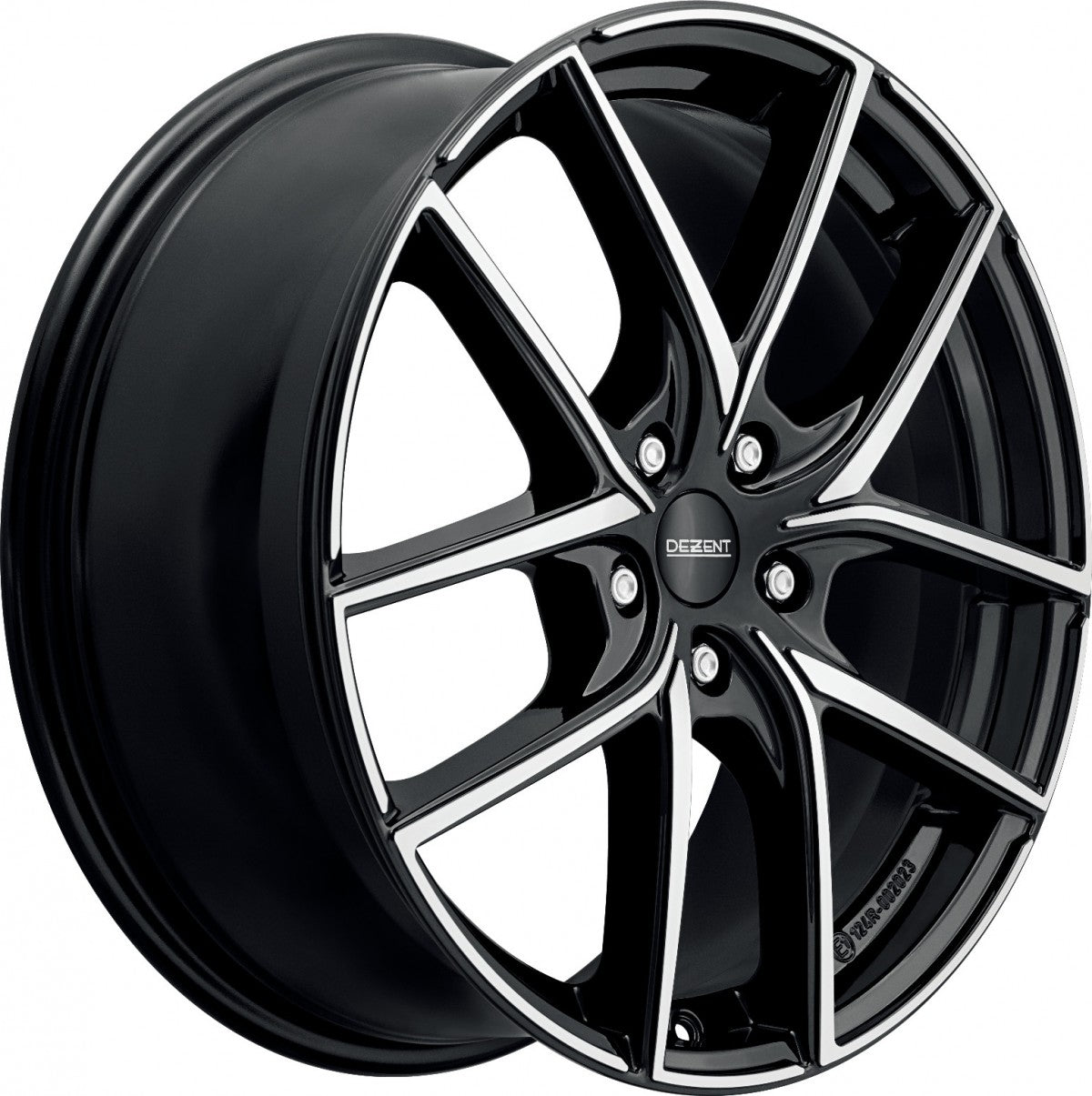 Dezent TO black/polished 7.5x18 ET55 - LK5/114.3 ML67.1 – Bild 3