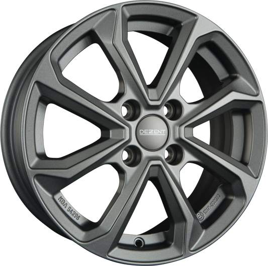 Dezent KT GRAPHITE - Graphite Matt Alufelge 6x15 Zoll ET46 LK 4x100 ML54.1 – Bild 2