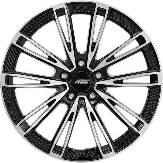 AEZ Alaska black/polished Alufelge 9x20 Zoll ET54 LK 5x130 ML71.6 – Bild 2